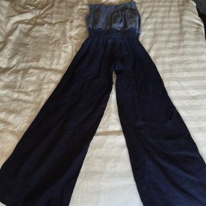 Blue ombré jumpsuit from Young Fabulous & Broke